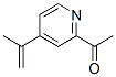 Ethanone, 1-[4-(1-methylethenyl)-2-pyridinyl]- (9CI) CAS#: 142896-11-5