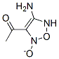Ethanone, 1-(4-amino-2-oxido-1,2,5-oxadiazol-3-yl)- (9CI) CAS#: 164926-69-6