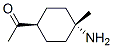 Ethanone, 1-(4-amino-4-methylcyclohexyl)-, cis- (9CI) CAS#: 144647-21-2