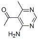 Ethanone, 1-(4-amino-6-methyl-5-pyrimidinyl)- (9CI) CAS#: 176238-53-2