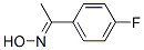 Ethanone, 1-(4-fluorophenyl)-, oxime, (1E)- (9CI) CAS#: 158364-41-1