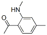 Ethanone, 1-[4-methyl-2-(methylamino)phenyl]- (9CI) CAS#: 124958-81-2