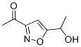 Ethanone, 1-[5-(1-hydroxyethyl)-3-isoxazolyl]- (9CI) CAS#: 301168-23-0