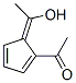 Ethanone, 1-[5-(1-hydroxyethylidene)-1,3-cyclopentadien-1-yl]-, (Z)- (9CI) CAS#: 136272-06-5