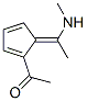 Ethanone, 1-[5-[1-(methylamino)ethylidene]-1,3-cyclopentadien-1-yl]- (9CI) CAS#: 344752-28-9