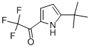 Ethanone, 1-[5-(1,1-dimethylethyl)-1H-pyrrol-2-yl]-2,2,2-trifluoro- (9CI) CAS#: 34773-59-6