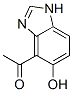 Ethanone, 1-(5-hydroxy-1H-benzimidazol-4-yl)- (9CI) CAS#: 137538-55-7