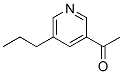 Ethanone, 1-(5-propyl-3-pyridinyl)- (9CI) CAS#: 42972-48-5