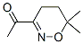 Ethanone, 1-(5,6-dihydro-6,6-dimethyl-4H-1,2-oxazin-3-yl)- (9CI) CAS#: 122277-35-4