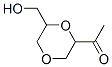 Ethanone, 1-[6-(hydroxymethyl)-1,4-dioxan-2-yl]- (9CI) CAS#: 151720-02-4