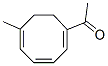 Ethanone, 1-(6-methyl-1,3,5-cyclooctatrien-1-yl)- (9CI) CAS#: 122598-78-1