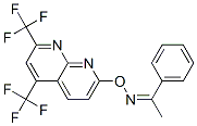 Ethanone, 1-phenyl-, O-[5,7-bis(trifluoromethyl)-1,8-naphthyridin-2-yl]oxime (9CI) CAS#: 338978-34-0