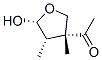 Ethanone, 1-(tetrahydro-5-hydroxy-3,4-dimethyl-3-furanyl)-, [3R-(3alpha,4beta,5beta)]- CAS#: 150097-20-4