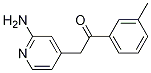 Ethanone, 2-(2-aMino-4-pyridinyl)-1-(3-Methylphenyl) CAS#: 303162-42-7