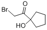 Ethanone, 2-bromo-1-(1-hydroxycyclopentyl)- (9CI) CAS#: 116633-22-8