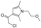 Ethanone, 2-chloro-1-[1-(2-methoxyethyl)-2,5-dimethyl-1H-pyrrol-3-yl]- (9CI) CAS#: 379241-47-1