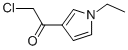 Ethanone, 2-chloro-1-(1-ethyl-1H-pyrrol-3-yl)- (9CI) CAS#: 126624-56-4