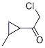 Ethanone, 2-chloro-1-(2-methylcyclopropyl)- (9CI) CAS#: 130158-23-5
