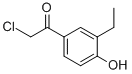 Ethanone, 2-chloro-1-(3-ethyl-4-hydroxyphenyl)- (9CI) CAS#: 145736-97-6