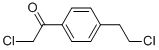 Ethanone, 2-chloro-1-[4-(2-chloroethyl)phenyl]- (9CI) CAS#: 129865-49-2