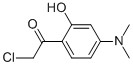 Ethanone, 2-chloro-1-[4-(dimethylamino)-2-hydroxyphenyl]- (9CI) CAS#: 127354-36-3