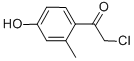 Ethanone, 2-chloro-1-(4-hydroxy-2-methylphenyl)- (9CI) CAS#: 37904-71-5
