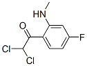 Ethanone,  2,2-dichloro-1-[4-fluoro-2-(methylamino)phenyl]- CAS#: 123732-74-1