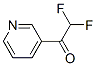 Ethanone, 2,2-difluoro-1-(3-pyridinyl)- (9CI) CAS#: 155557-13-4
