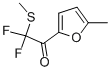 Ethanone, 2,2-difluoro-1-(5-methyl-2-furanyl)-2-(methylthio)- (9CI) CAS#: 170654-37-2