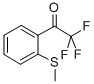 Ethanone, 2,2,2-trifluoro-1-[2-(methylthio)phenyl]- (9CI) CAS#: 166831-65-8