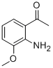 Ethanone,1-(2-amino-3-methoxyphenyl)- CAS#: 42465-54-3