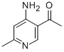 Ethanone,1-(4-amino-6-methyl-3-pyridinyl)- CAS#: 127915-47-3