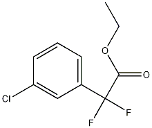 Ethyl 2-(3-chlorophenyl)-2,2-difluoroacetate CAS#: 135334-14-4
