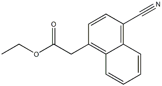 Ethyl 2-(4-cyanonaphthalen-1-yl)acetate CAS#: 34841-61-7