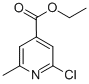 Ethyl 2-chloro-6-methylpyridine-4-carboxylate, 97% CAS#: 3998-88-7