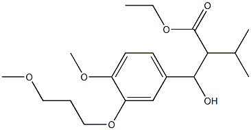 Ethyl 2-(hydroxy(4-Methoxy-3-(3-Methoxypropoxy)phenyl)Methyl)-3-Methylbutanoate CAS#: 387356-93-6