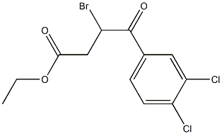 Ethyl 3-broMo-4-(3,4-dichlorophenyl)-4-oxobutanoate CAS#: 35158-45-3