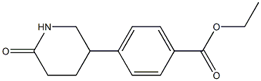 Ethyl 4-(6-oxopiperidin-3-yl)benzoate CAS#: 281233-72-5