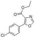 Ethyl 5-(4-chlorophenyl)oxazole-4-carboxylate CAS#: 127919-28-2