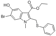 Ethyl 6-bromo-5-hydroxy-1-methyl-2-(phenylsulfanylmethyl)indole-3-carboxylate CAS#: 131707-24-9