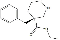 Ethyl (S)-3-benzylpiperidine-3-carboxylate CAS#: 170844-45-8