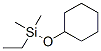 Ethyl(dimethyl)silyloxycyclohexane CAS#: 135561-86-3