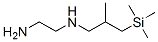 Ethylenediamine, N-[2-methyl-3-(trimethylsilyl)propyl]- CAS#: 31024-48-3