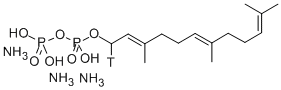 FARNESYL PYROPHOSPHATE-[1-3H(N)] TRIAMMONIUM SALT CAS#: 152558-65-1