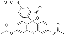 FLUORESCEIN-5-ISOTHIOCYANATE DIACETATE CAS#: 118378-76-0