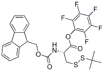 FMOC-CYS(TBUTHIO)-OPFP CAS#: 143038-41-9