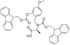 FMOC-(FMOCHMB)ALA-OH CAS#: 148515-85-9