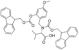 FMOC-(FMOCHMB)VAL-OH CAS#: 148515-86-0