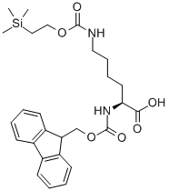 FMOC-LYS(TEOC)-OH CAS#: 122903-68-8