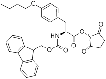 FMOC-O-BUTYL-L-TYROSINE N-HYDROXYSUCCINIMIDE ESTER CAS#: 155892-27-6